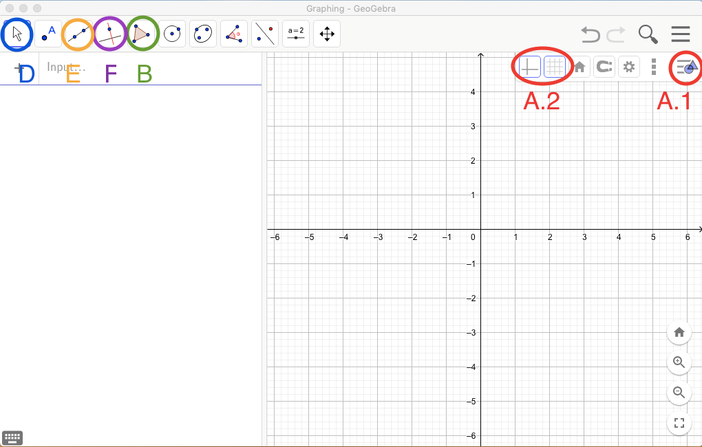 GeoGebra screen capture