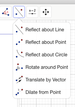 GeoGebra regykar polygon tool