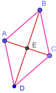 diagonals of a rhombus