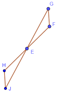 triangles formed by intersecting lines